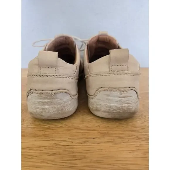 Josef Seibel Fergey 56 Women's Size 41 (10-10.5 US) Cream Soft Leather Sneaker - Picture 4 of 8